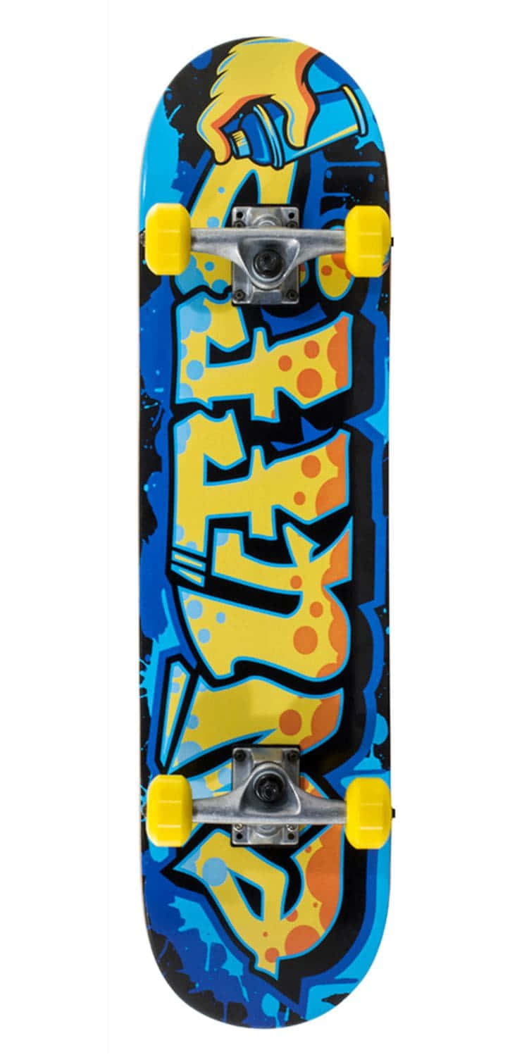 Graffiti Art Skateboard Deck Wallpaper