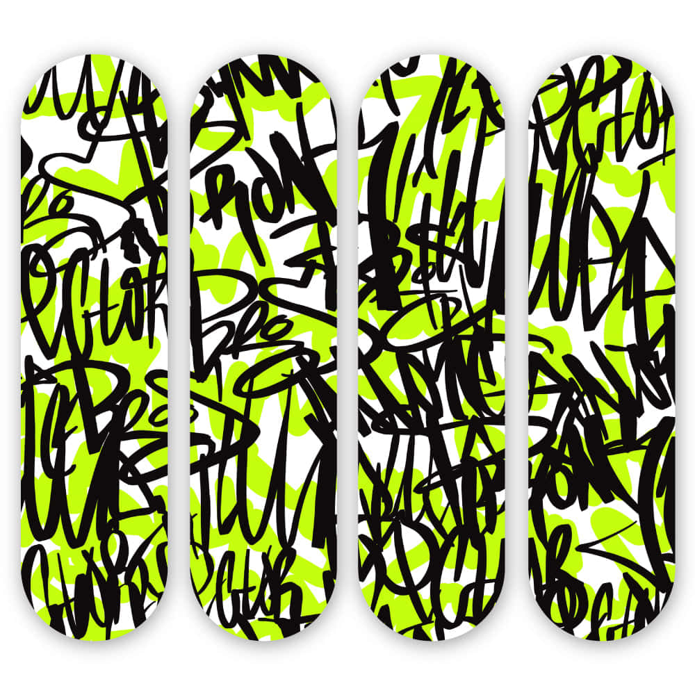 Graffiti Art Skateboard Decks Wallpaper