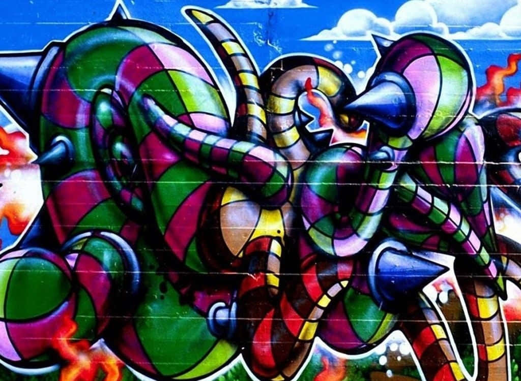 Graffiti Desktop 1024 X 750 Wallpaper