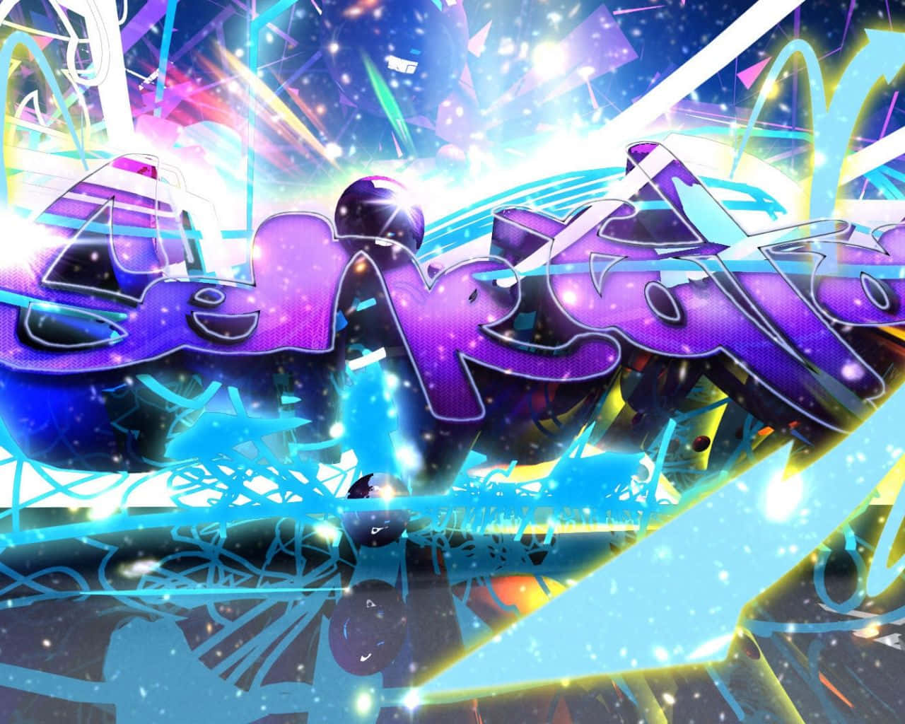 Graffiti Desktop 1280 X 1024 Wallpaper