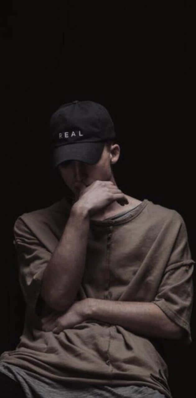 Grammy-nominated Artist Nf On Stage At A Sold-out Show Wallpaper