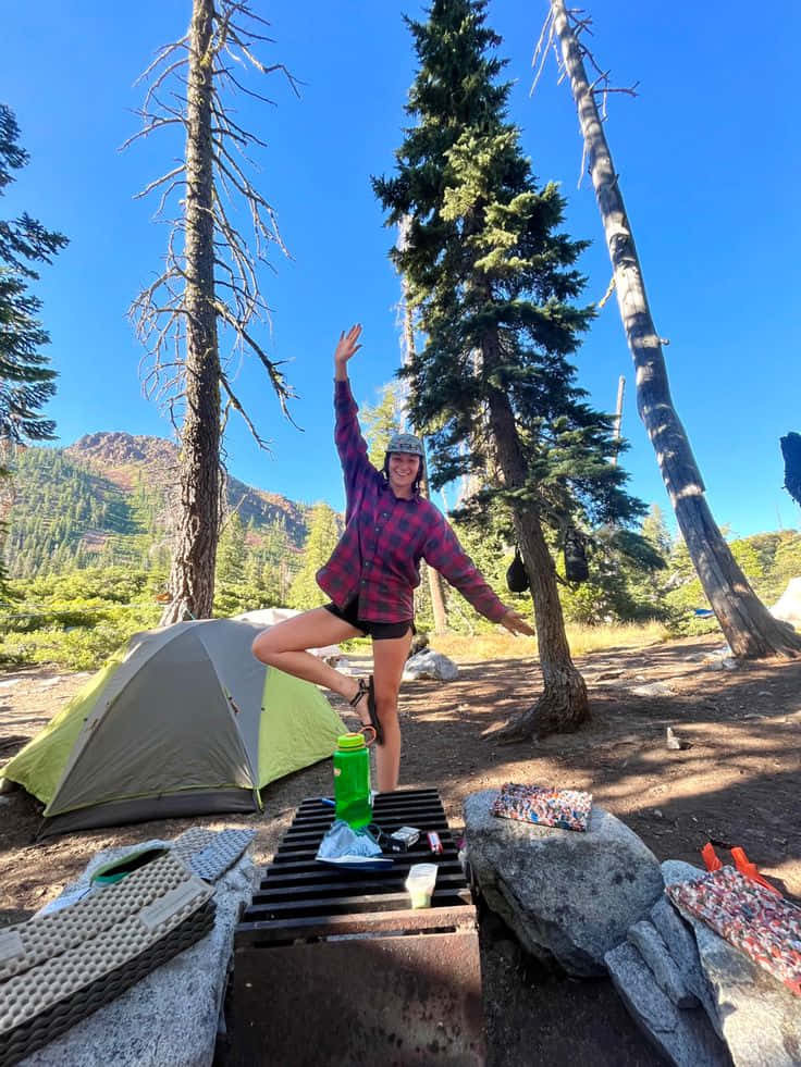 Granola Aesthetic_ Camping Joy.jpg Wallpaper