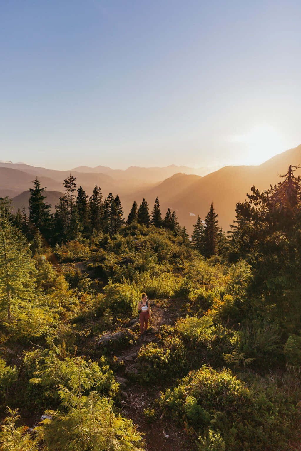 Granola Girl Mountain Sunrise.jpg Wallpaper