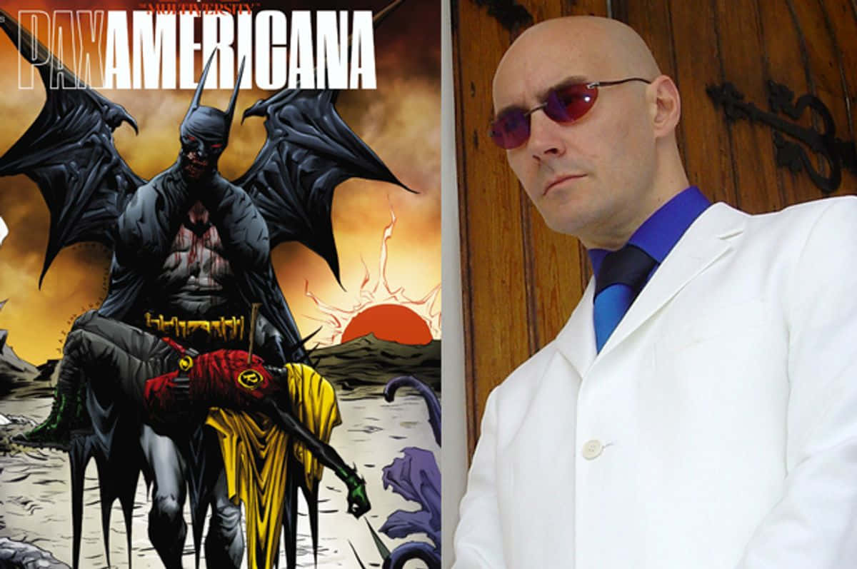 Grant Morrison, Acclaimed Comic Book Writer Wallpaper