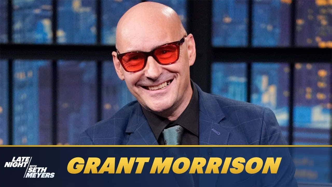 Grant Morrison - Renowned Comic Book Writer Wallpaper