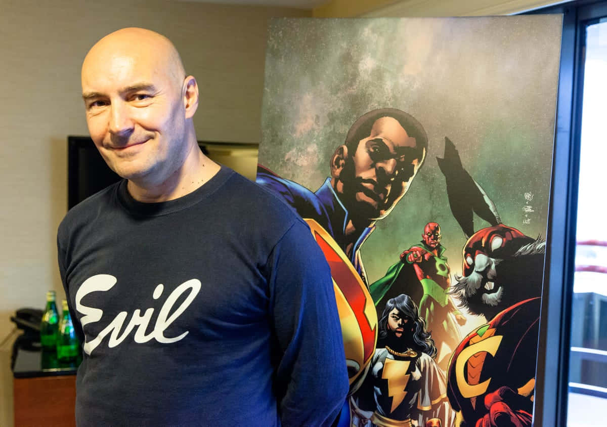 Grant Morrison, Visionary Writer And Comics Icon Wallpaper