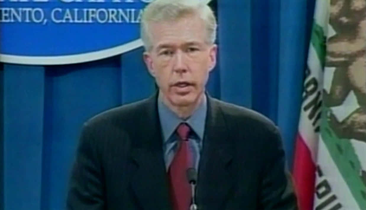 Gray Davis Press Conference Wallpaper