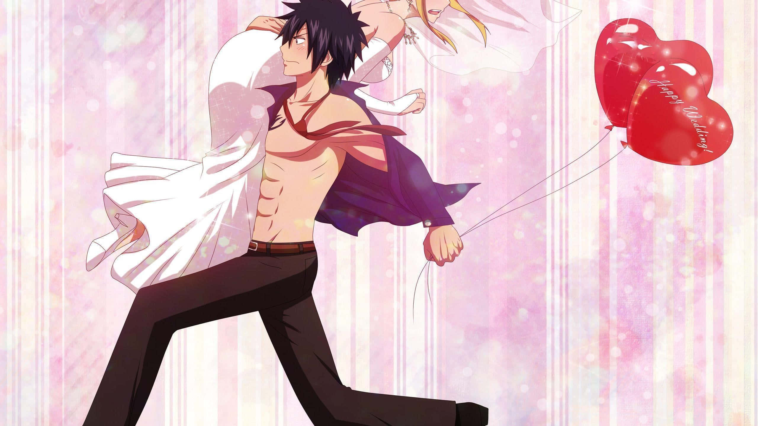 Gray Fullbuster - Unleashing The Ice-make Mage Magic Wallpaper