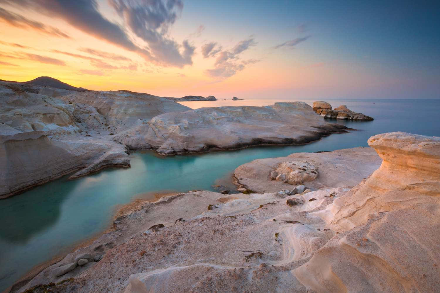 Greek Beach 1500 X 1000 Wallpaper Wallpaper