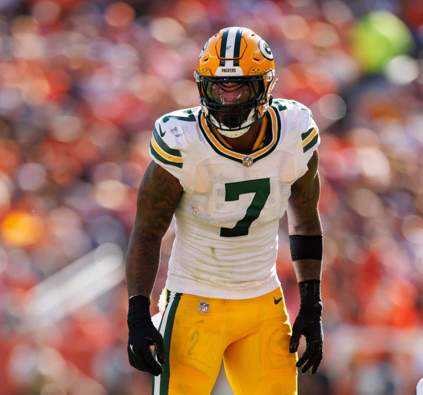 Green Bay Packers Linebacker Quay Walker Wallpaper