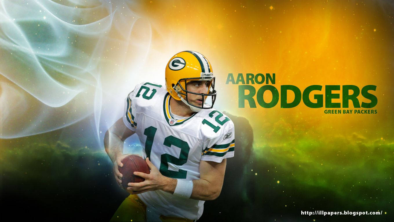 Green Bay Packers Player 12 Aaron Wallpaper