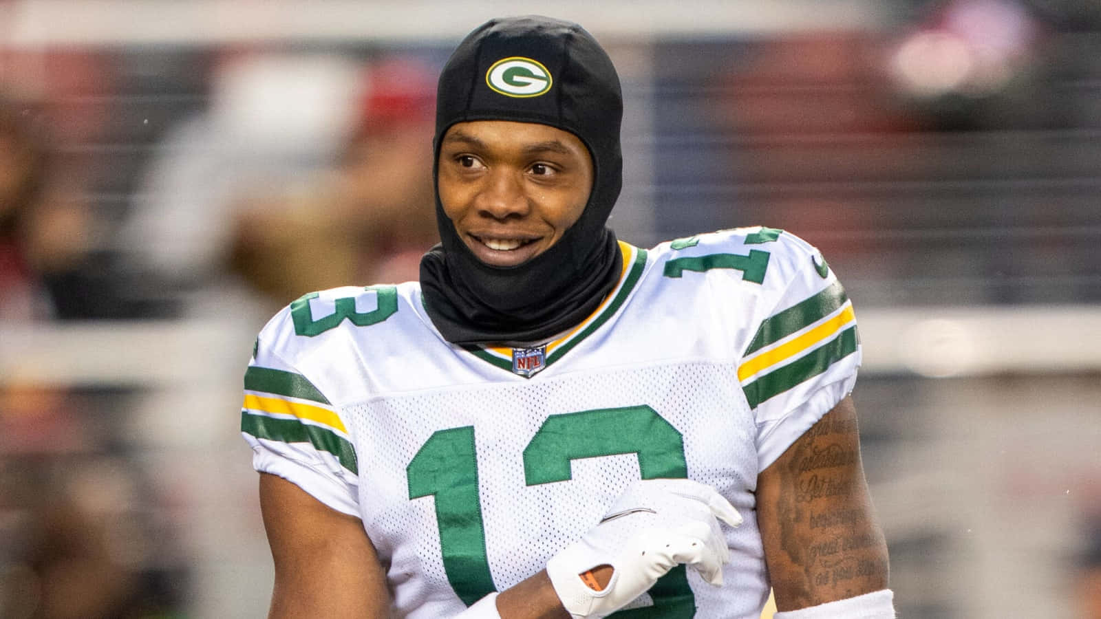 Green Bay_ Player_ Smiling_12 Wallpaper