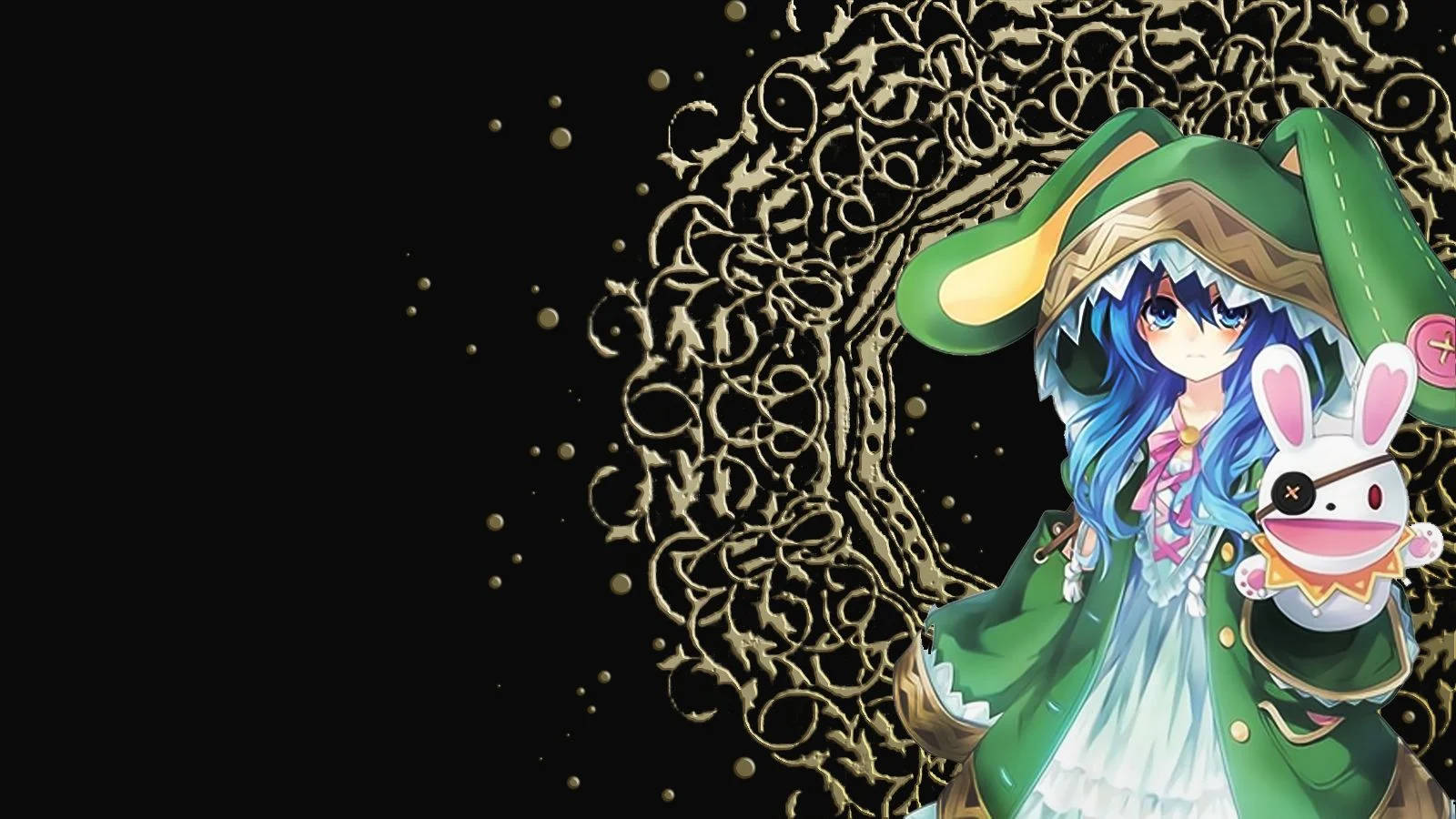 Green Bunny Yoshino Himekawa Wallpaper