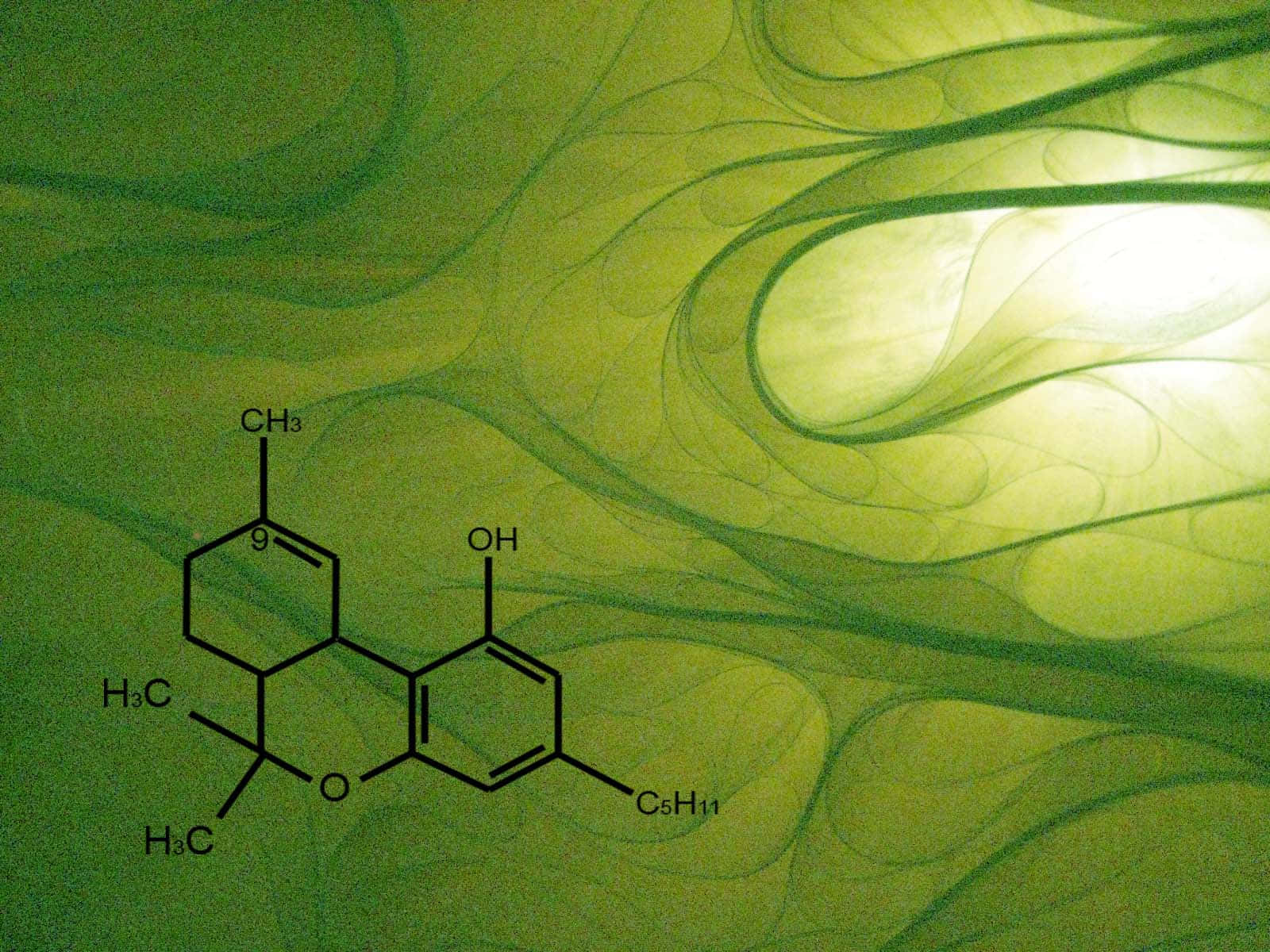 Green Chemistry Concept In A Laboratory Setting Wallpaper