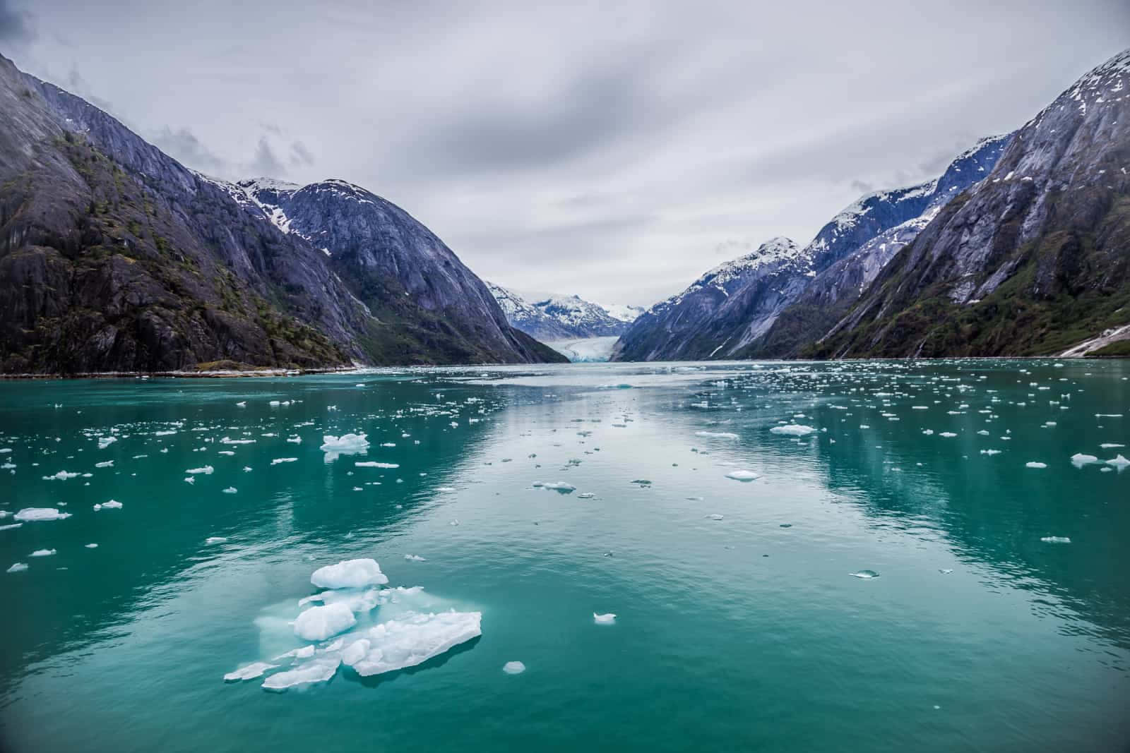 Green Icy Glacier Bay National Park Wallpaper