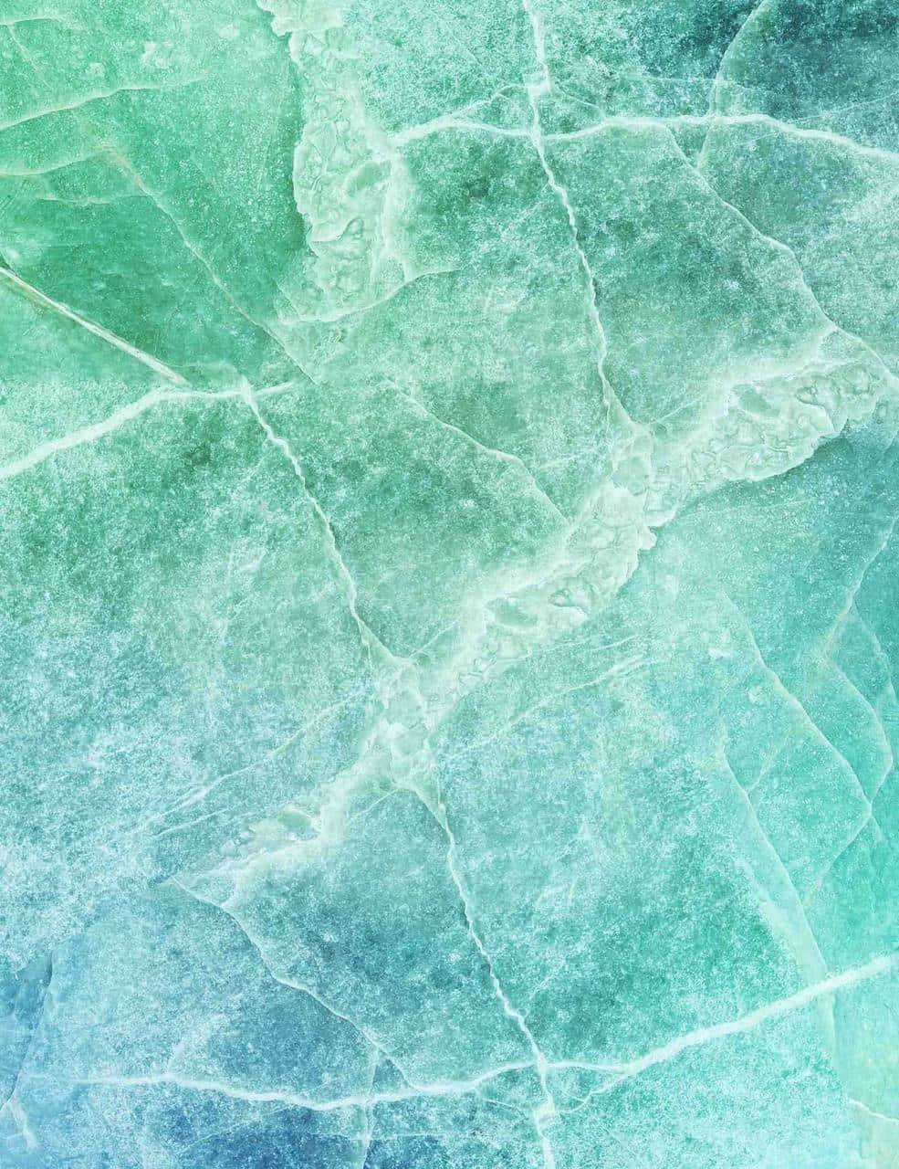 Green Marble Texture Background Wallpaper