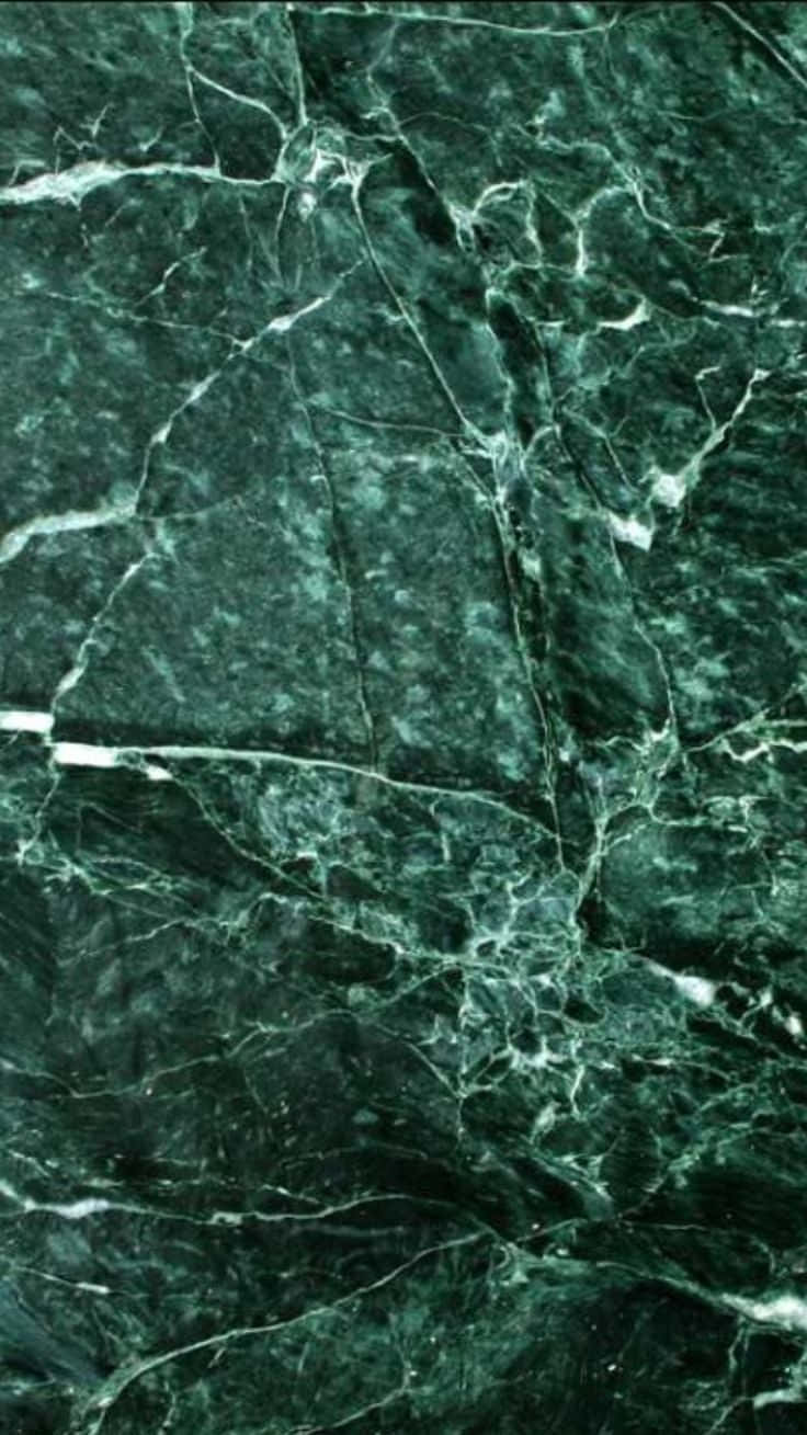 Green Marble Texture Wallpaper