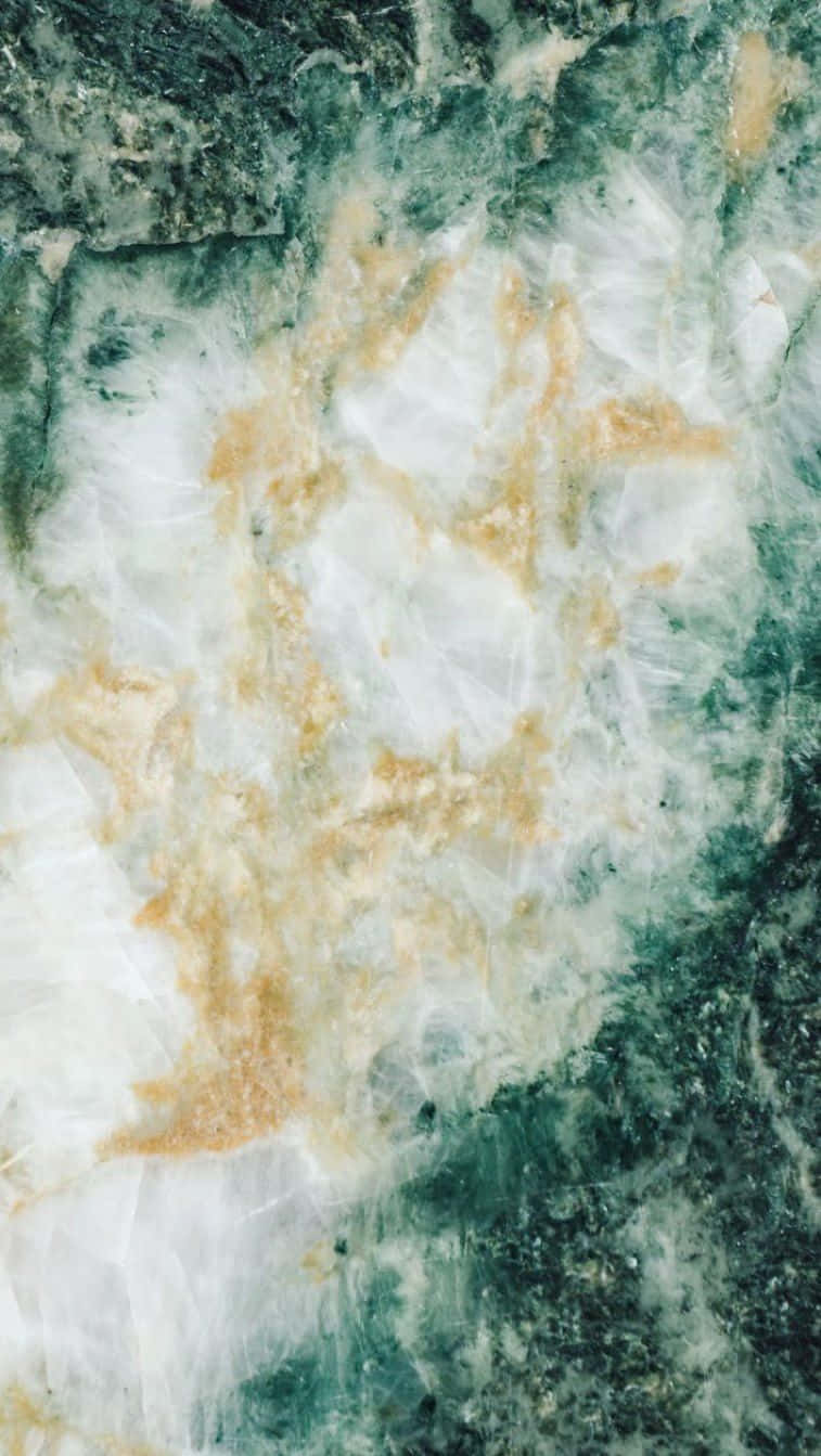 Green Marble Texture Wallpaper