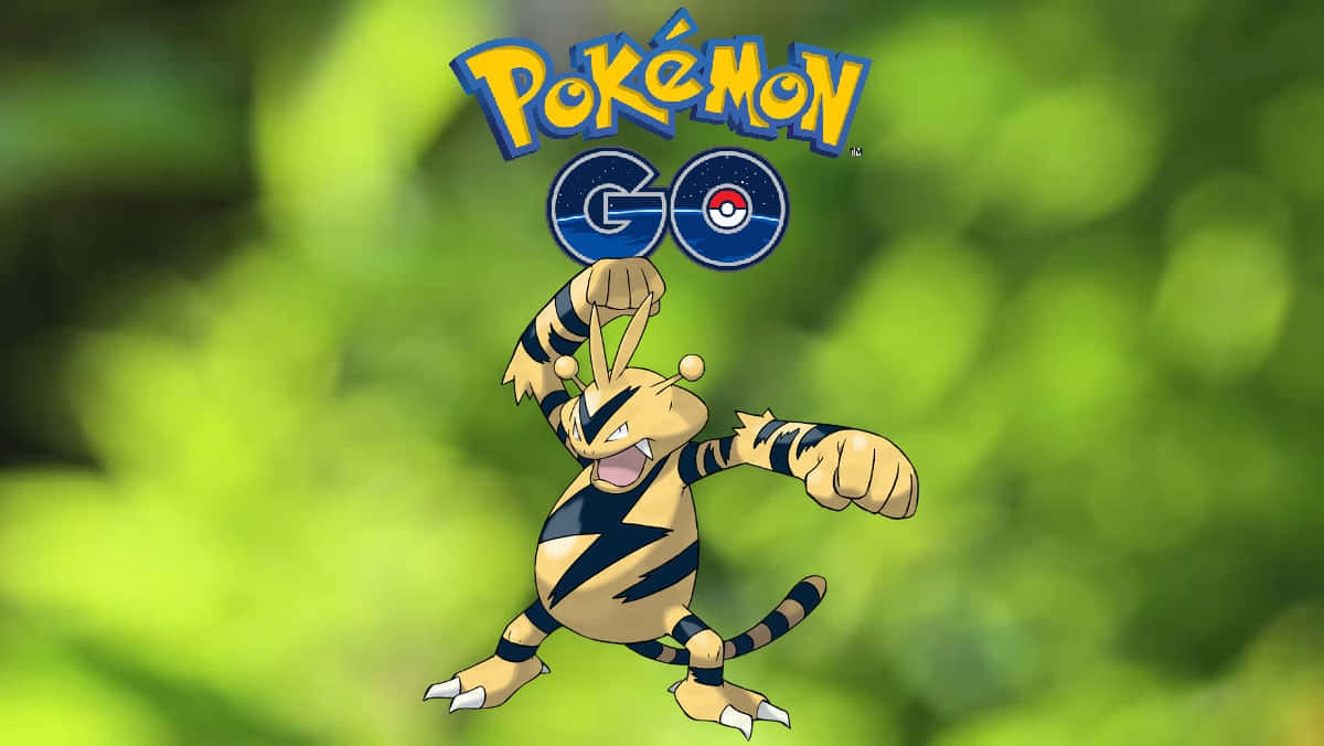 Green Pokemon Go Electabuzz Wallpaper