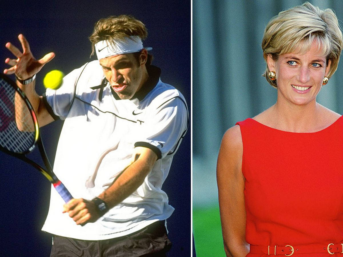 Greg Rusedski And Princess Diana Wallpaper