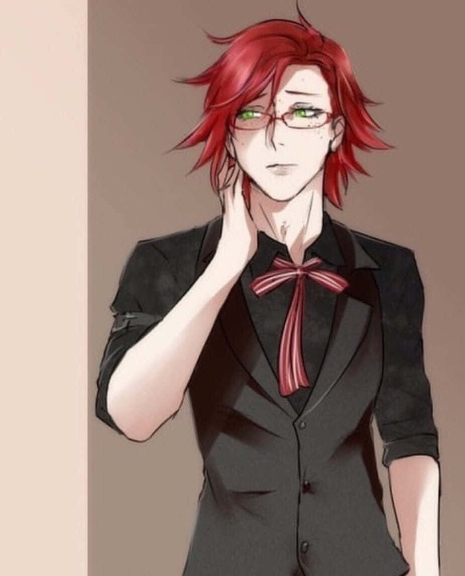 Grell Sutcliff Striking A Fierce Pose Wallpaper