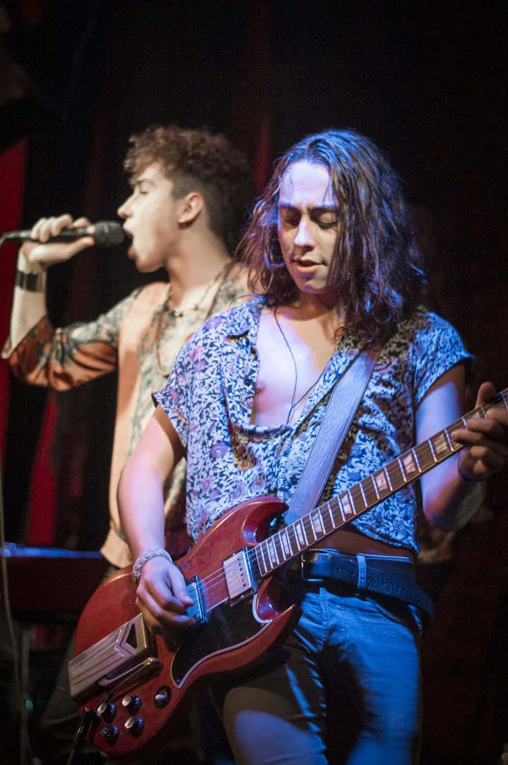 Greta Van Fleet Lead Vocalist And Guitarist Picture Wallpaper