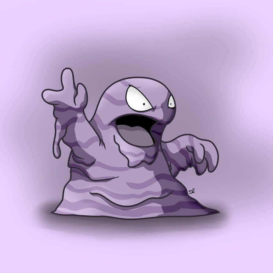 Grimer Purple Aesthetic Mobile Wallpaper