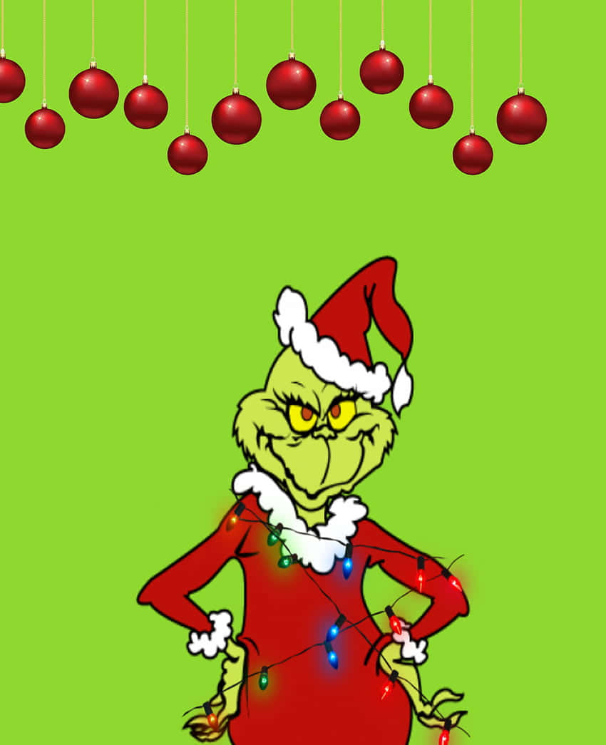 Grinch Christmas Mischief Wallpaper