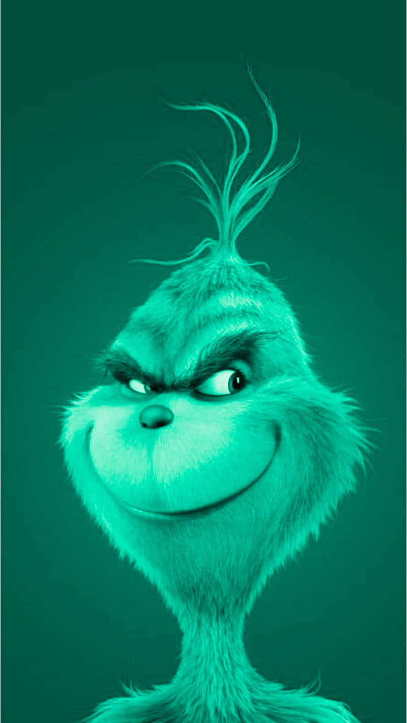 Grinch Smirk Portrait Wallpaper