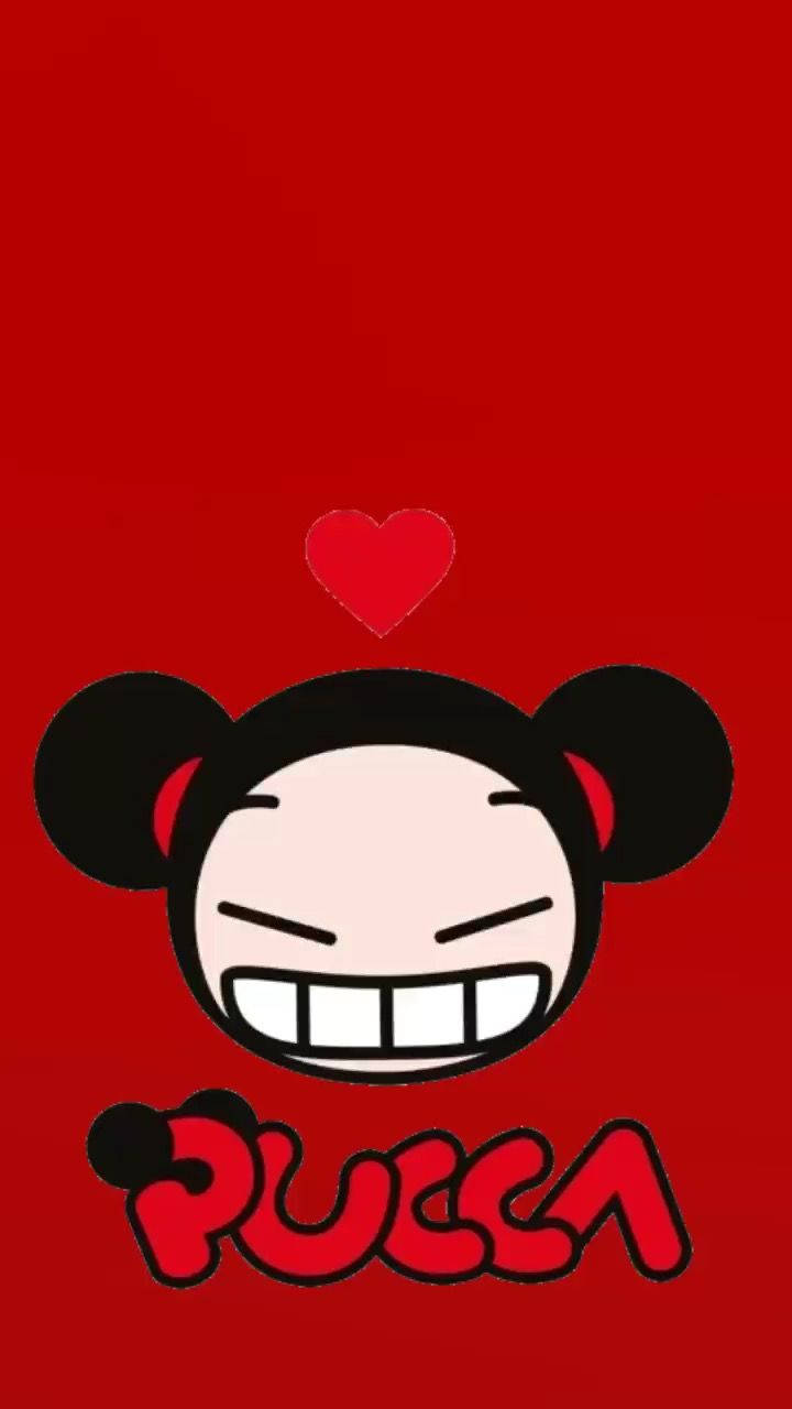 Grinning Pucca Digital Art Wallpaper