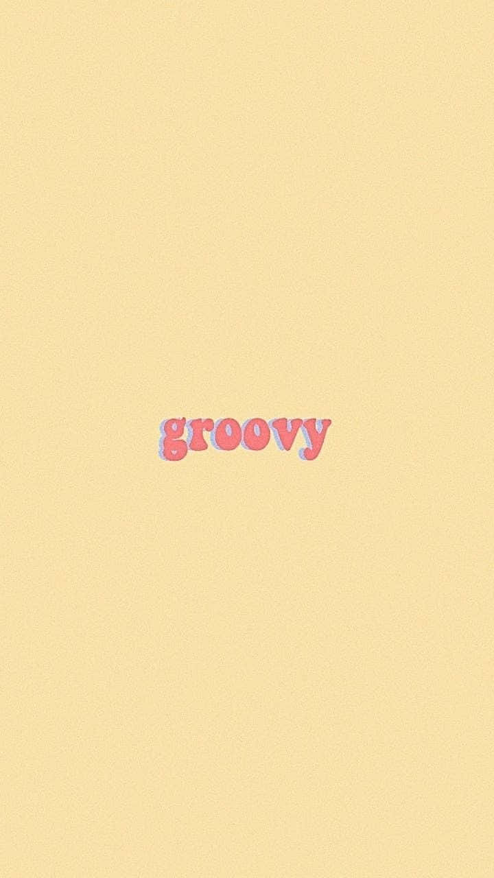 Groovy Retro Aesthetic Background Wallpaper