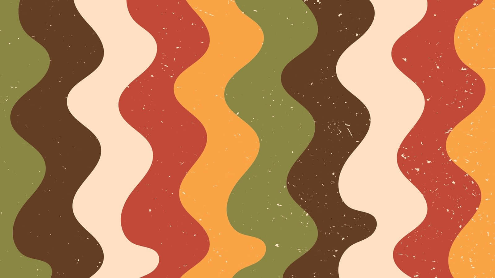 Groovy Wavy Pattern Aesthetic Wallpaper