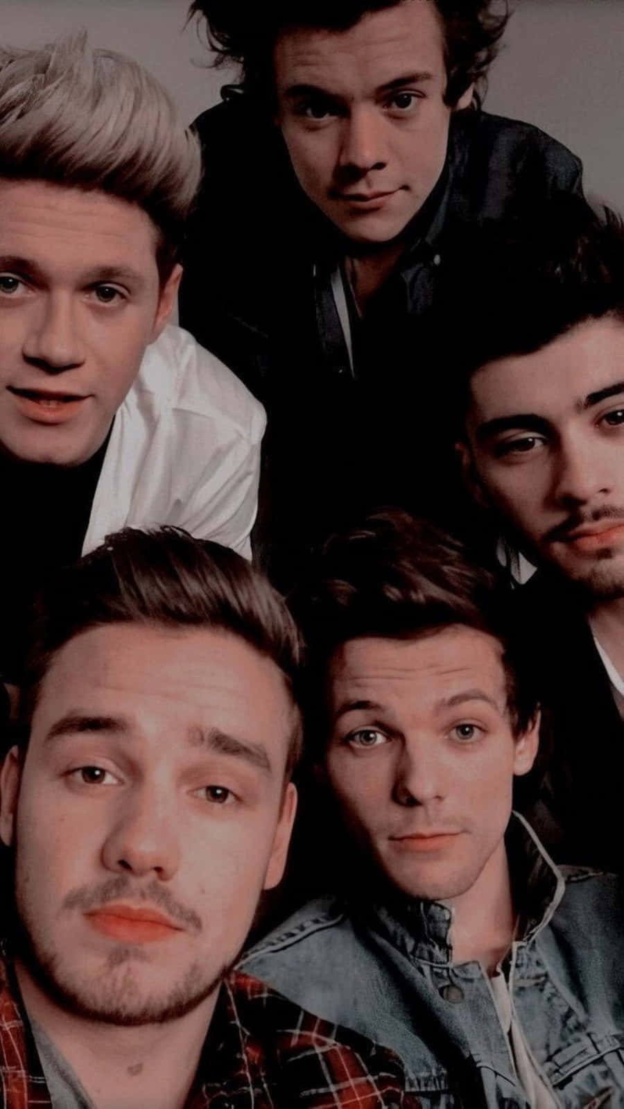 Groufie Of 1 Direction Iphone Wallpaper