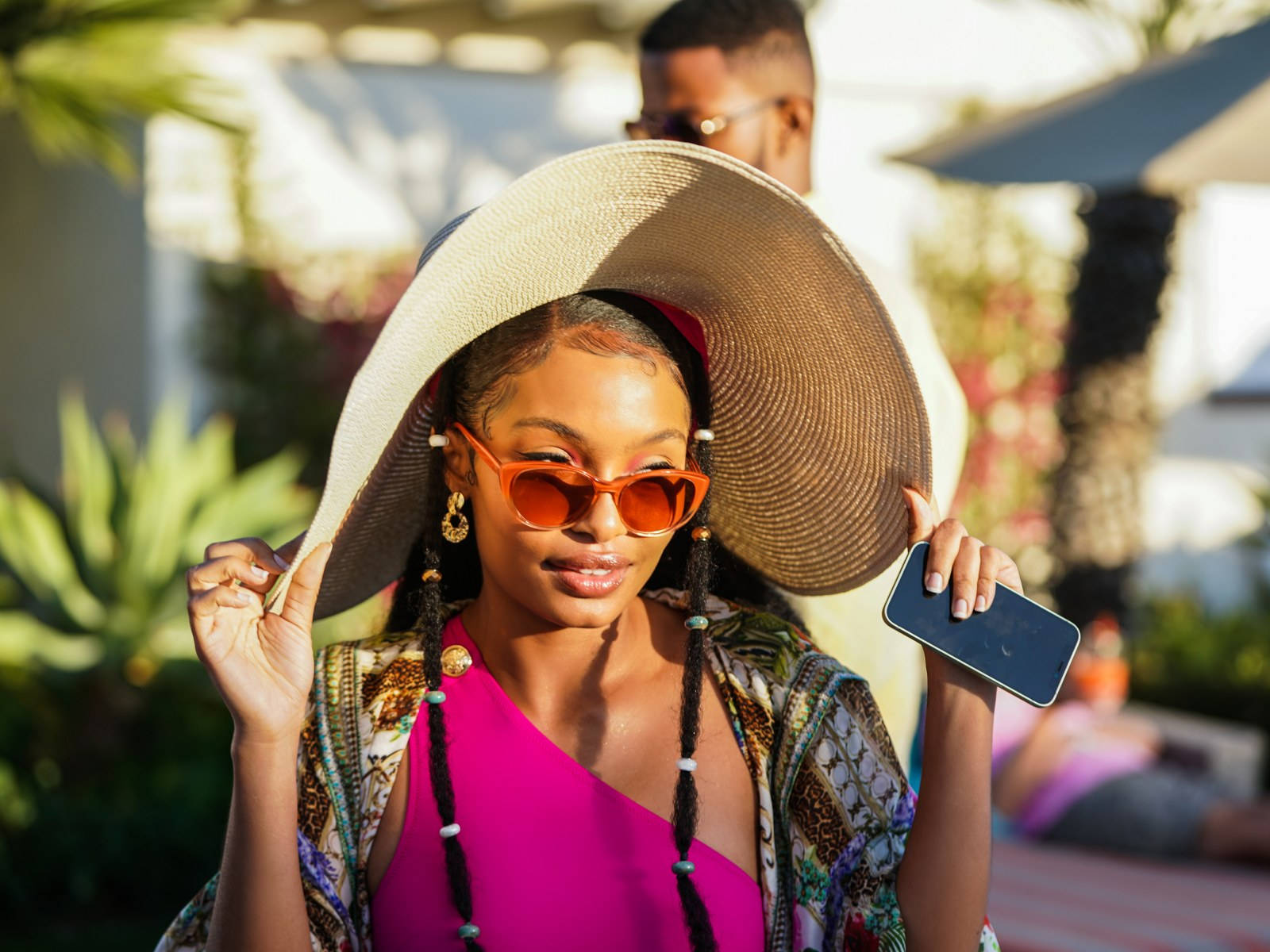 Grown Ish Yara Shahidi Beach Outfit Scene Wallpaper