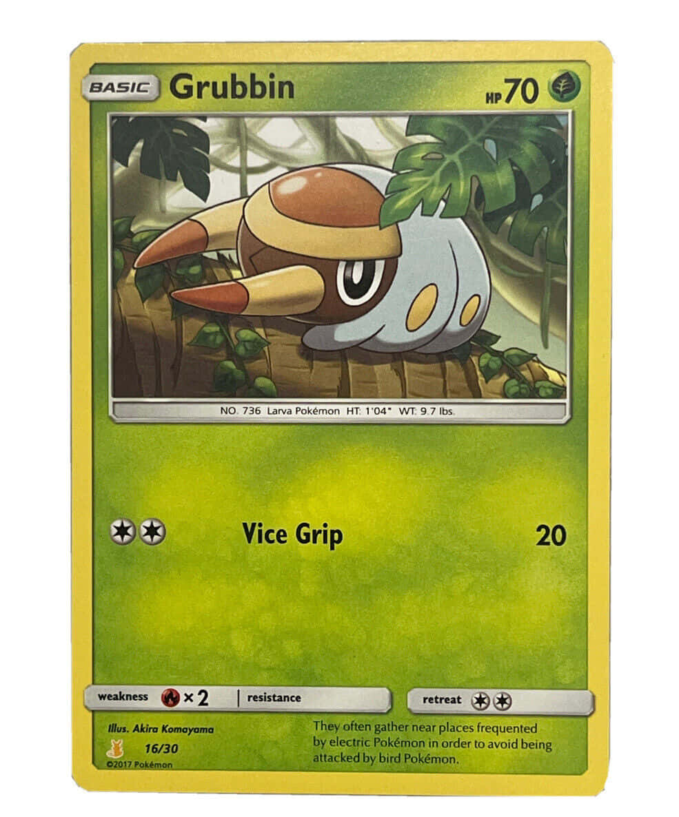 Grubbin Pokemon Card Wallpaper