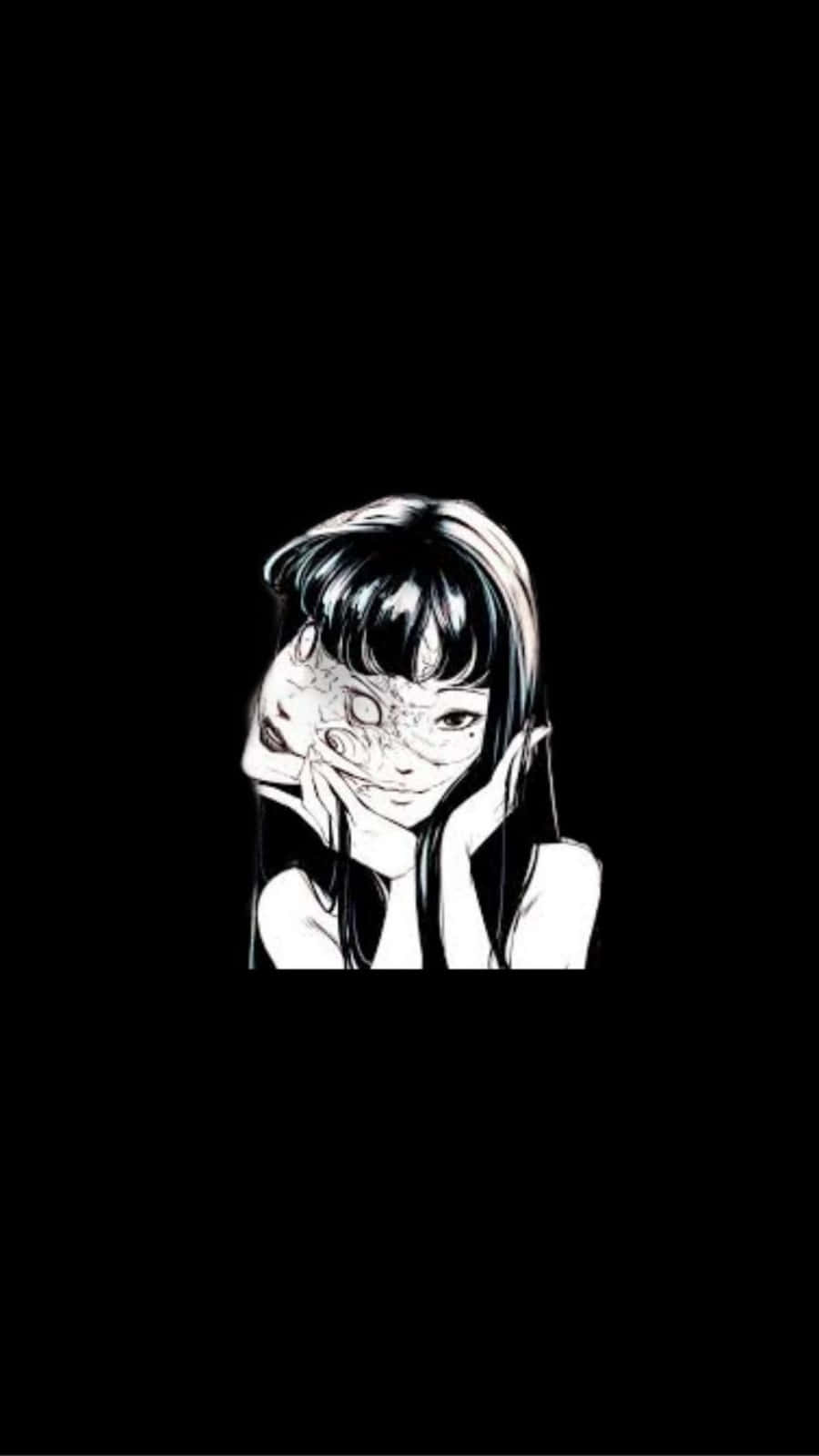 Grunge Anime Girl Tomie Wallpaper