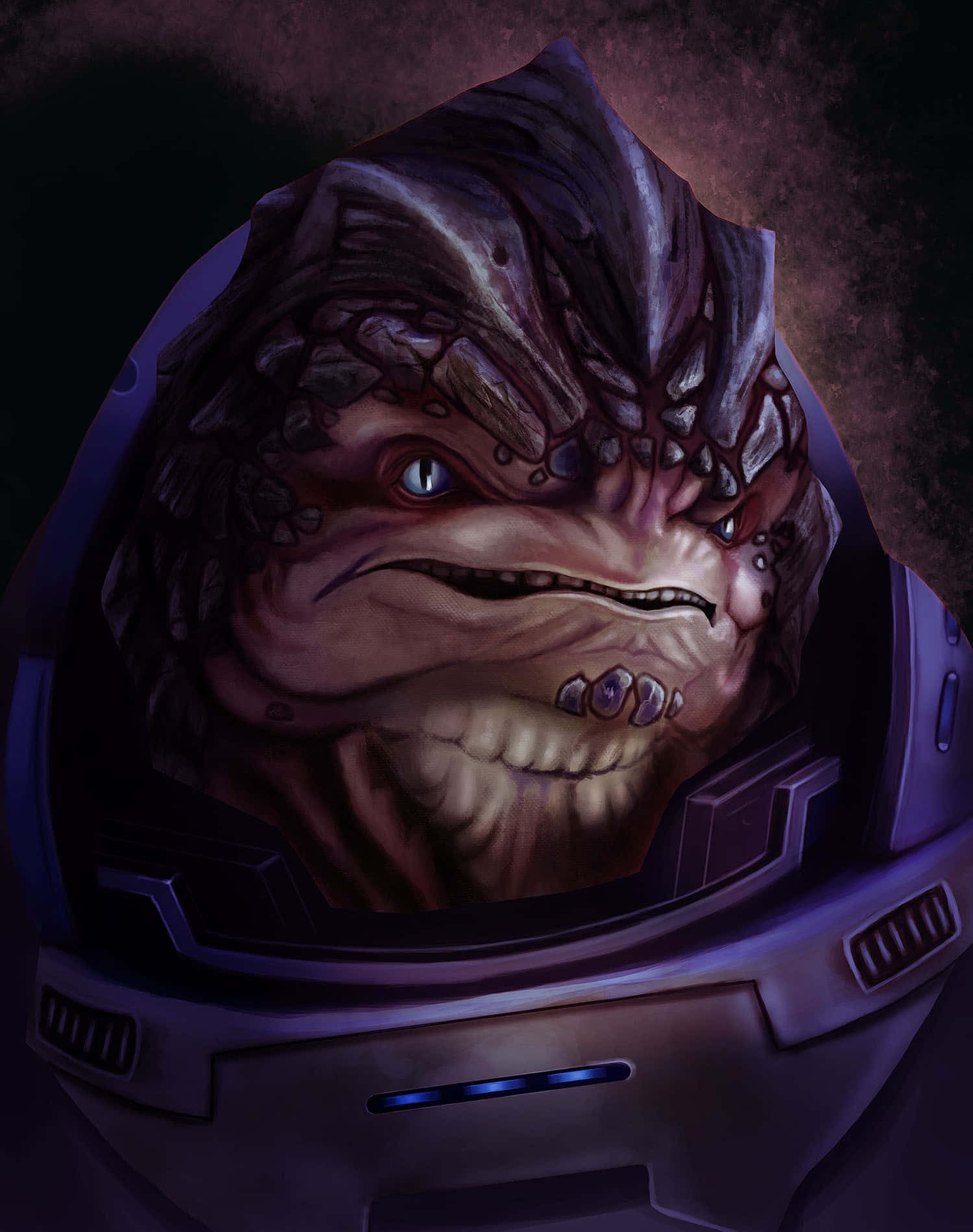 Grunt, The Unstoppable Krogan Warrior From Mass Effect Wallpaper