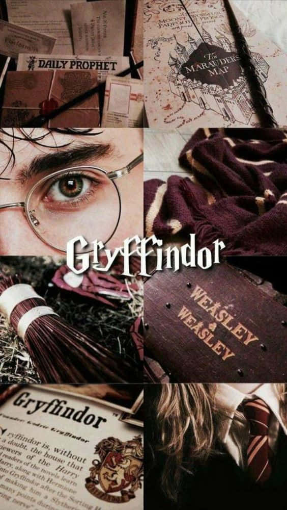 Gryffindor Aesthetic Iphone Lock Screen Wallpaper