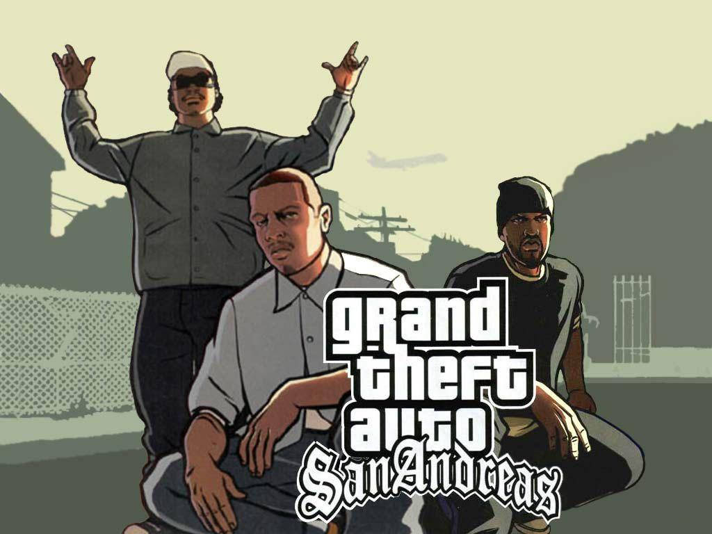 Gta San Andreas Three Men Wallpaper