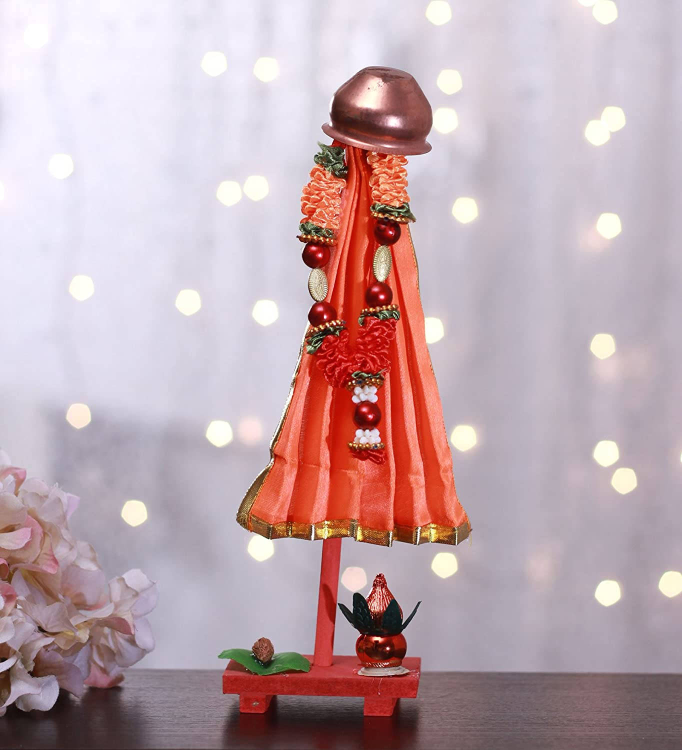 Gudi Padwa Showpiece With Lights Wallpaper