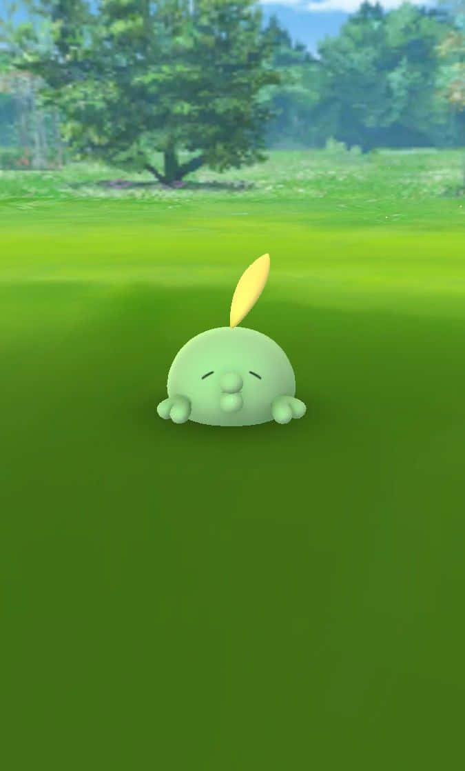 Gulpin In The Green Plains Wallpaper