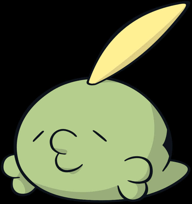 Gulpin's Cute Artwork Wallpaper