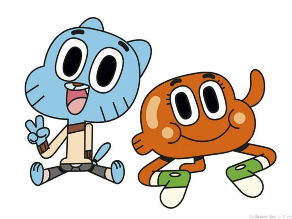 Gumball And Darwin 1200 X 900 Wallpaper Wallpaper