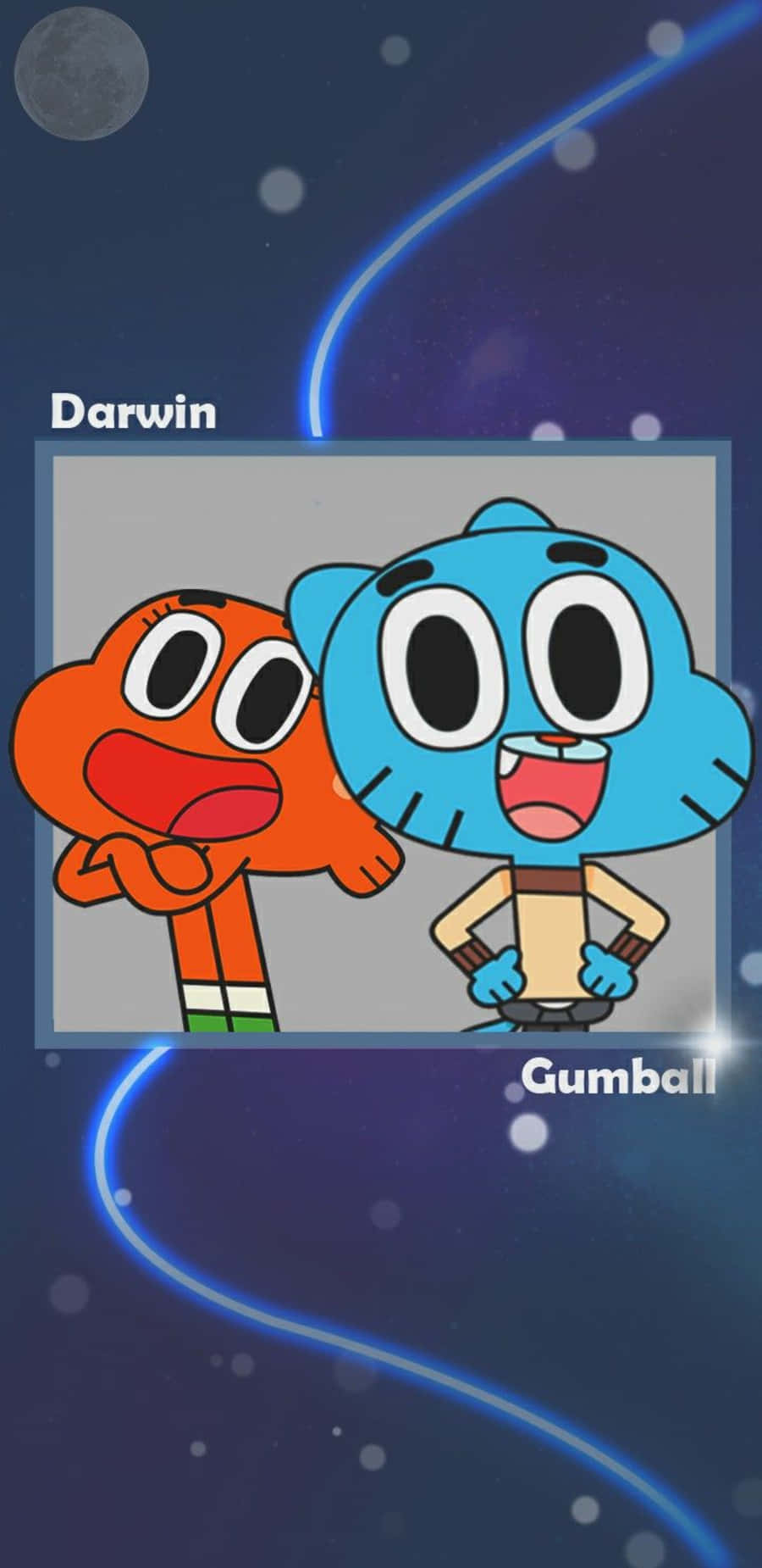 Gumball And Darwin's Playful Adventures Wallpaper