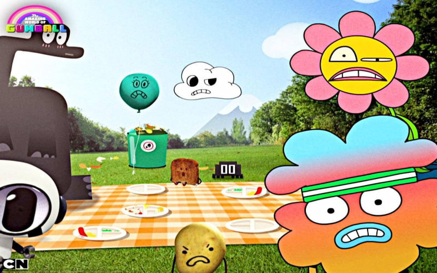 Gumball The Picnic Wallpaper