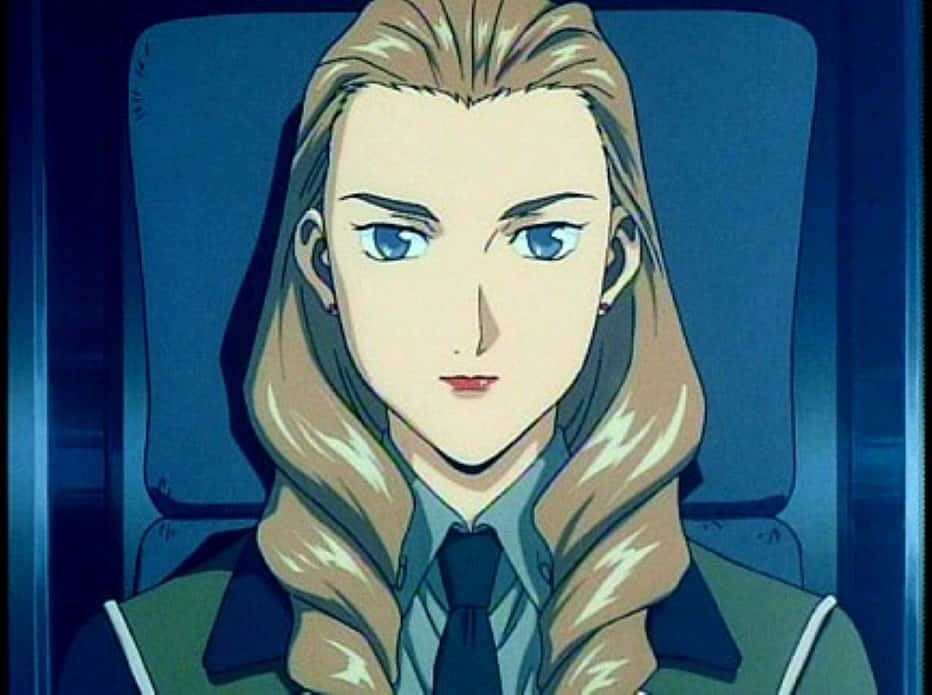 Gundam Wing Sally Po In Action Wallpaper