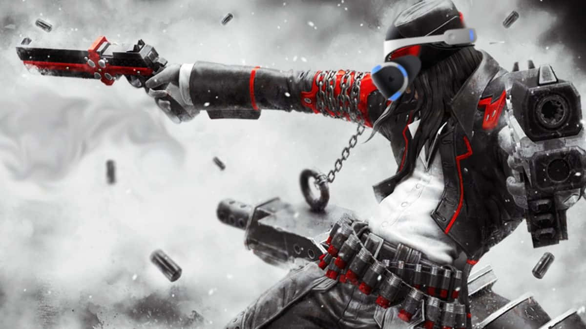 Gungrave Brandon Heat Action Pose Wallpaper