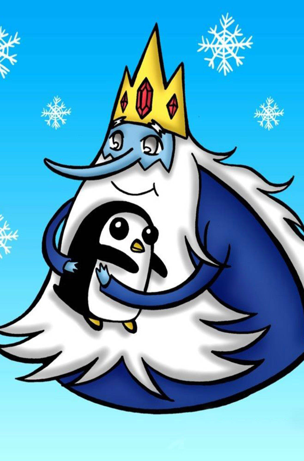 Gunter Adventure Time Digital Drawing Wallpaper