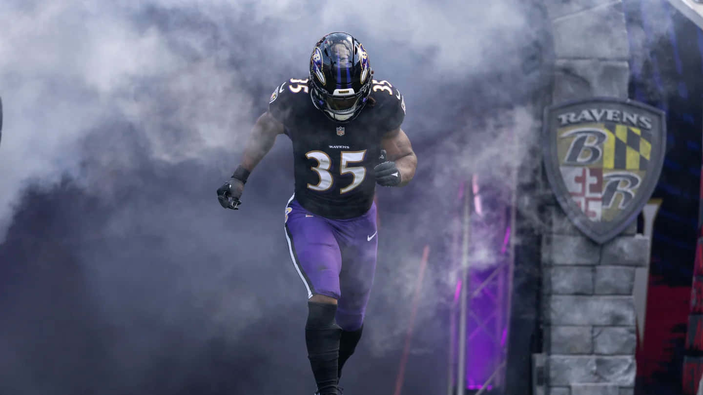 Gus Edwards Ravens Entrance Wallpaper