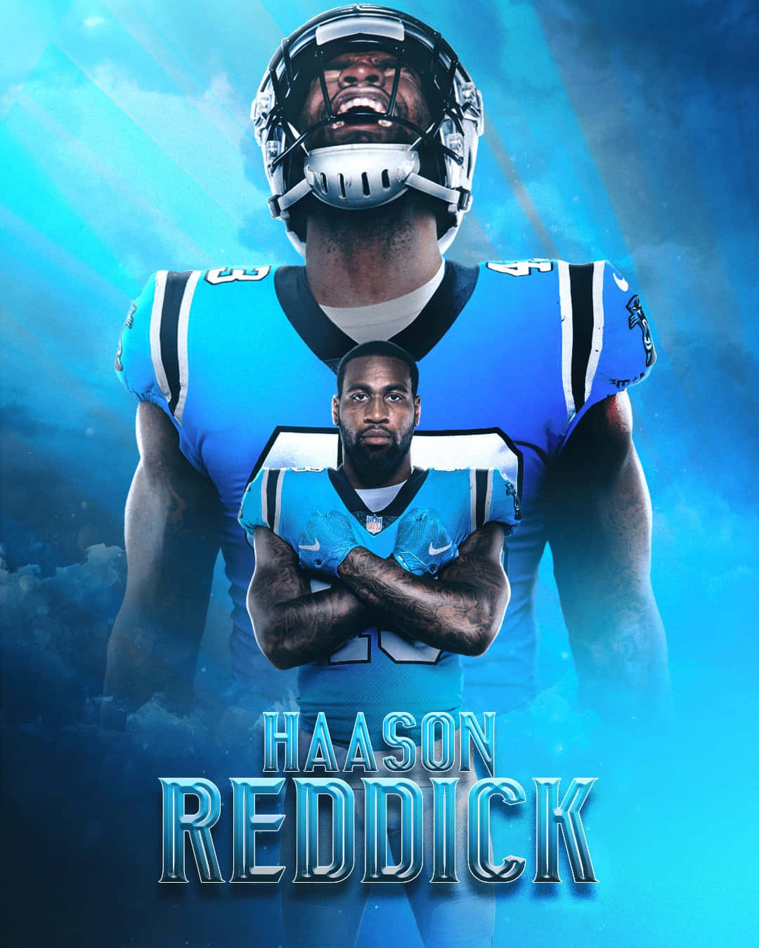 Haason Reddick Poster Art Wallpaper